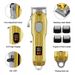 Professional Hair Clipper With Stainless Steel Blades, LCD Display & Rechargeable Battery For Salon & Home Use_voghion.com