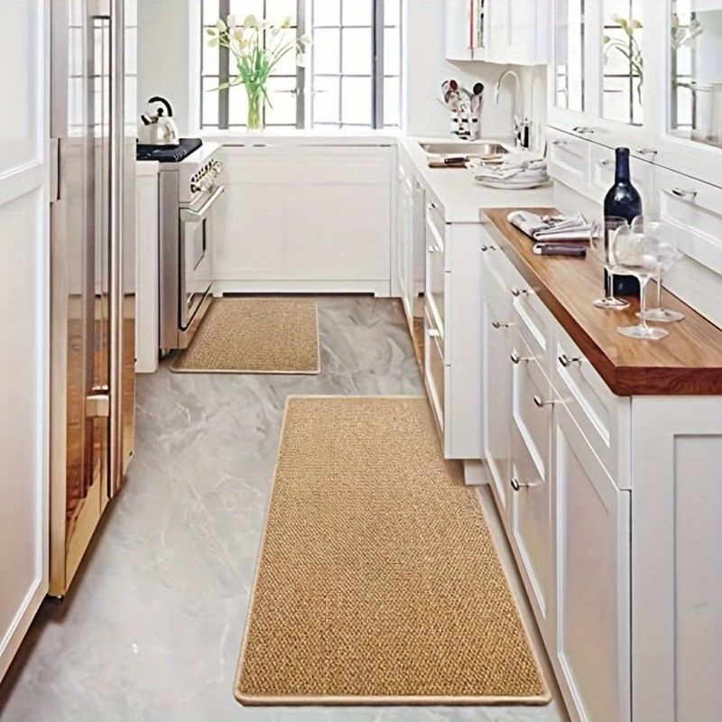 1Pc Laundry Room Rug 25X95In, Supert Absorbent Runner Rugs, Satin Resistant Washable Non Skid And Anti Fatigue Mats For Hallway Laundry Room, Hallways Runners Rug_voghion.com