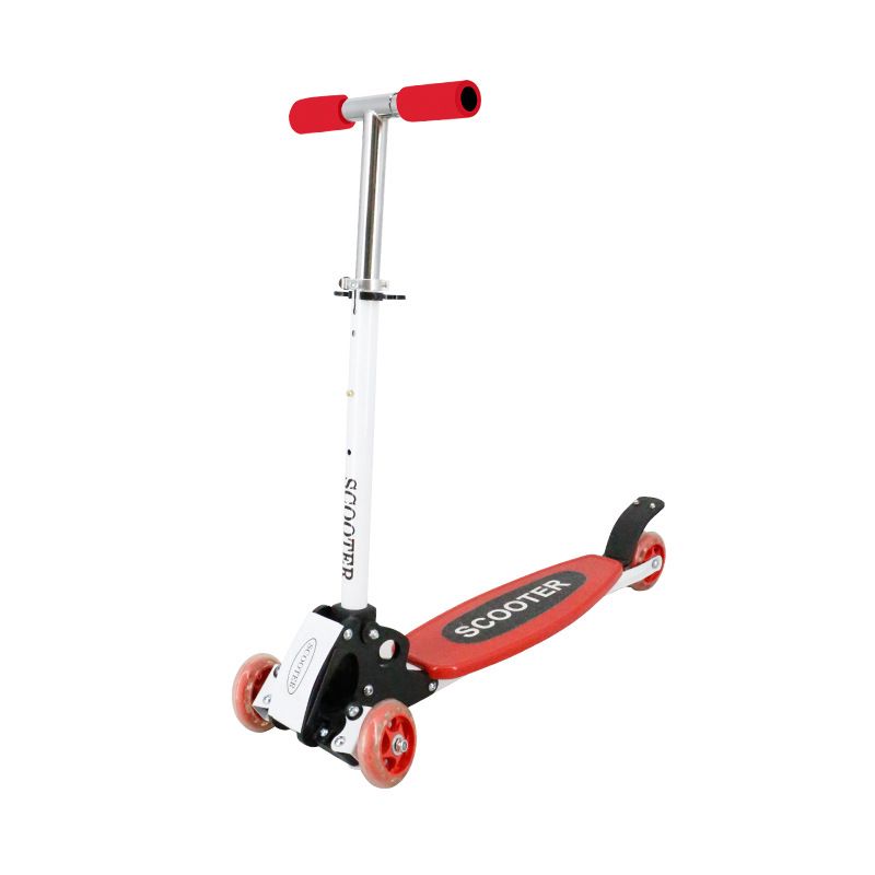 Scooters de três rodas para crianças Scooters dobráveis sobre esteiras Scooters de liga de alumínio ajustáveis com luzes piscando rodas_voghion.com