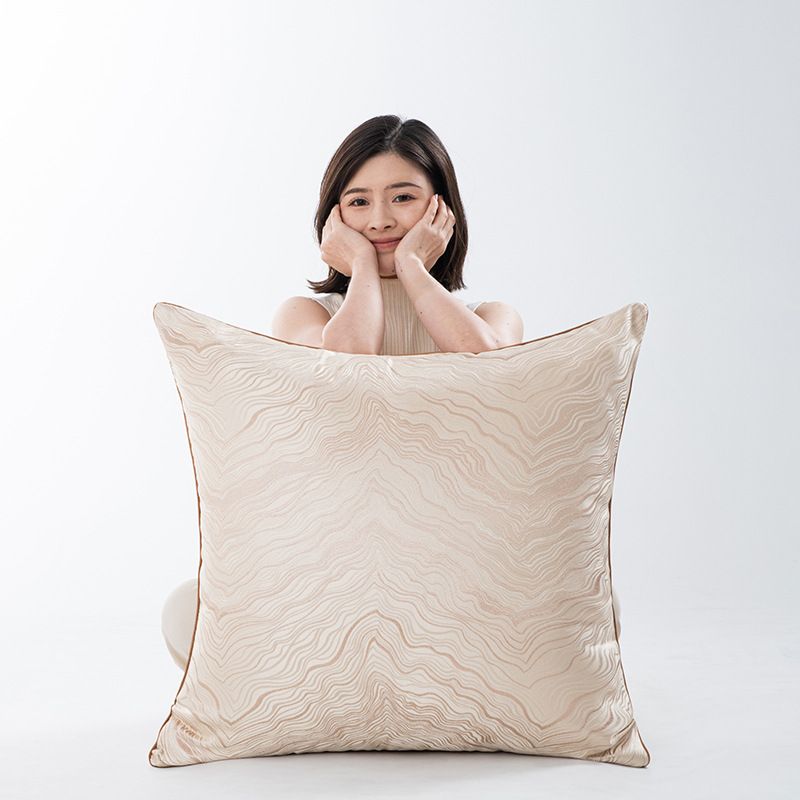 Housses de coussin de luxe en velours de qualité supérieure pour canapé et lit, décoration élégante pour la maison (lot de 2 avec fermeture éclair de 45 x 45 cm, sans coussin)_voghion.com