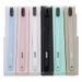 UPURITY Independent Packaging Ultra Fine Soft Bamboo Charcoal Silk Adult Couple Travel Toothbrush XTYPE Series_voghion.com