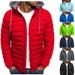 Cross-border Europe, America, Autumn And Winter New Foreign Trade Padded Jacket, Solid Color Padded Jacket, Simple And Atmospheric Men's Padded Jacket_voghion.com