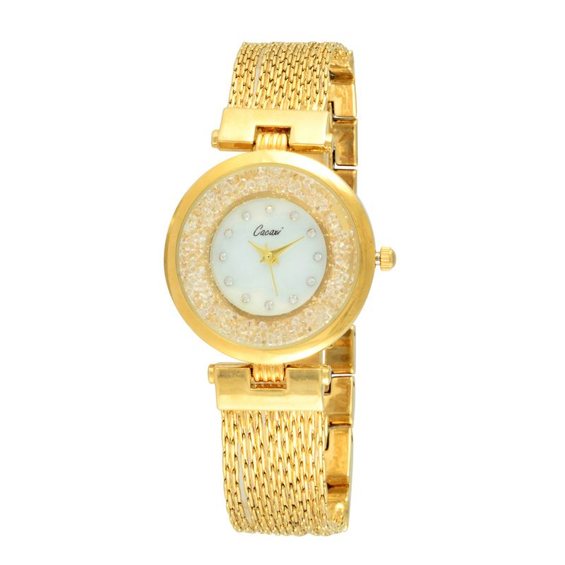 Montres pour femmes montres à chaîne en alliage montres à Quartz étanches de luxe légères_voghion.com