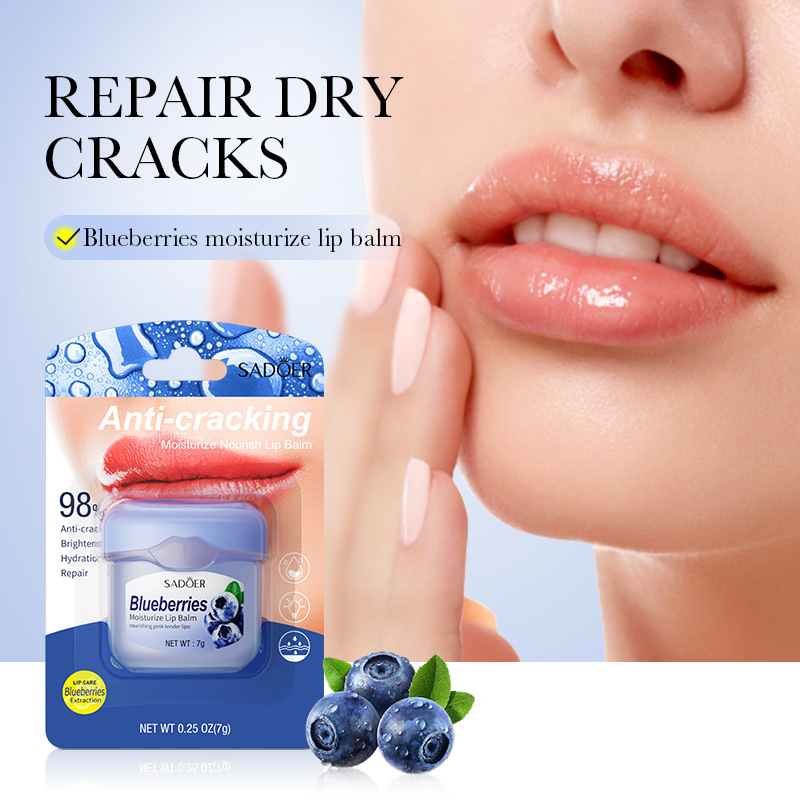 SADOER Strawberry Anti Cracking Lip Moisturizing Lipstick_voghion.com