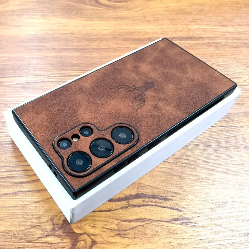 Leather Case For Samsung Galaxy S25 S24 S23 S22 S21 Ultra Plus FE Note 20 A55 A54 A53 A52 5G Note20 S24Ultra S24FE S23FE Cover_voghion.com