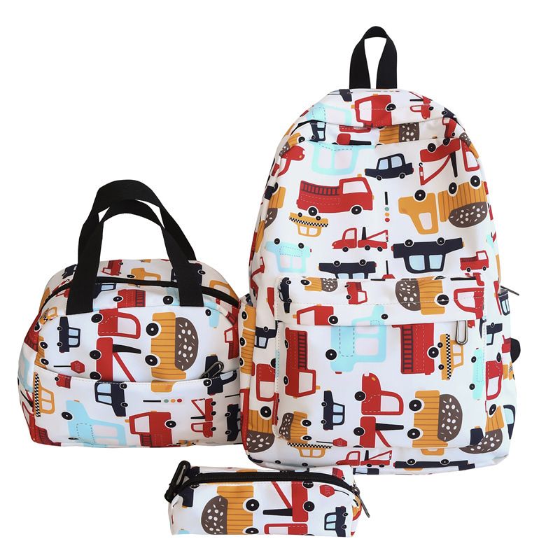 Sacs pour femmes Sac à dos léger imprimé mignon nouveau style niche polyvalent multi-pièces cartable grande capacité sac à dos pour collégiens_voghion.com