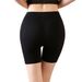 Safety Pants Short Women Stretch Short Leggings Plus Size Solid Color Plus Size_voghion.com