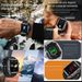 Smartwatch für Herren mit Bluetooth-Anrufen, Herzfrequenzmessung und Schrittzählung_voghion.com