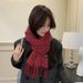 Sciarpe di alta qualità per ragazze, autunno inverno, moda studentesca, scialli versatili per calore e protezione del collo_voghion.com