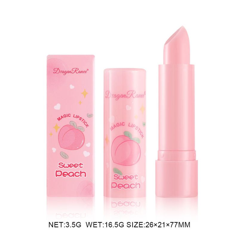 Women's Moisturizing Color - Changing Lipstick - Fruit - Scented, Temperature - Activated, Watermelon Pink Lip Jelly_voghion.com