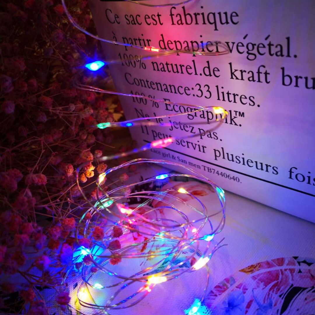 Starry LED Fairy Lights - USB/Battery Powered Indoor String Lights With Remote Control, 8 Modes, Waterproof Copper Wire_voghion.com