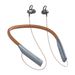 High-Quality Leather Neckband In-Ear Metal Wireless Bluetooth Earphones Ultra-Fast Charging Long Battery Life For Gaming No Lagging_voghion.com