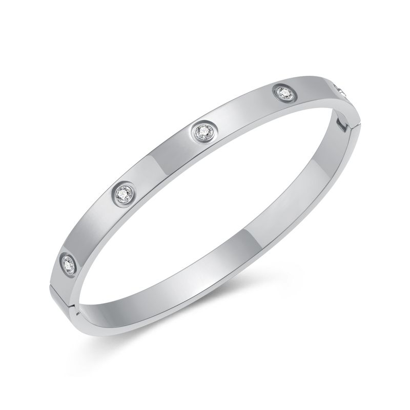 Damenschmuck Mode All Match Ins Style Titanstahl Schmuck Nische High End Edelstahlarmband_voghion.com