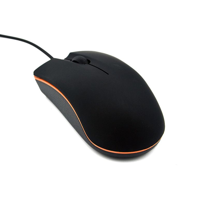 Optische USB-verkabelte Laptop-Maus für Büro und Zuhause_voghion.com