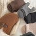 Vintage Wool Dot Yarn Shell Mid-Calf Women, Autumn And Warm Korean Style Versatile Thickened Slouch Socks For Winter_voghion.com