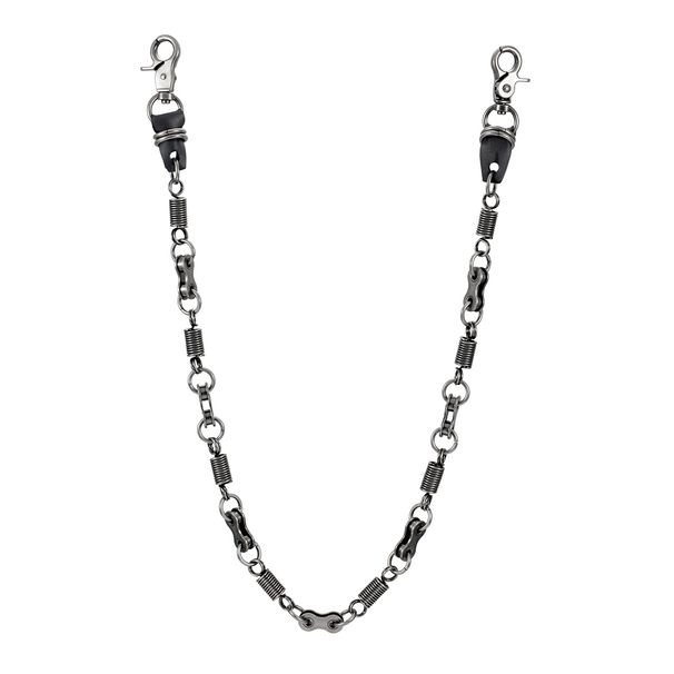 Dark Style Motorcycle Spring Trendy Pants Non-mainstream Street Dance Jeans Chain Hip-hop Accessories_voghion.com