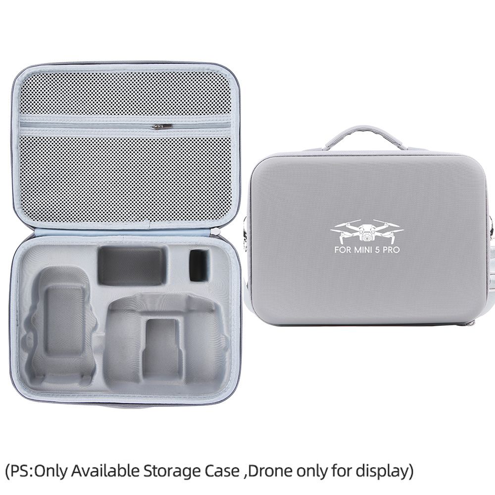 Per Mini 5 Pro Borsa a tracolla in PU Custodia da viaggio portatile Borsa per DJI RC 2/RC N3 Accessorio per drone di controllo_voghion.com