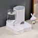 Wasserspender für Katzen, automatischer Futterspender, integriertes Futterbecken, Napf für Hunde und Katzen, feuchtigkeitsbeständiger Mund, Futternapf für Haustiere_voghion.com