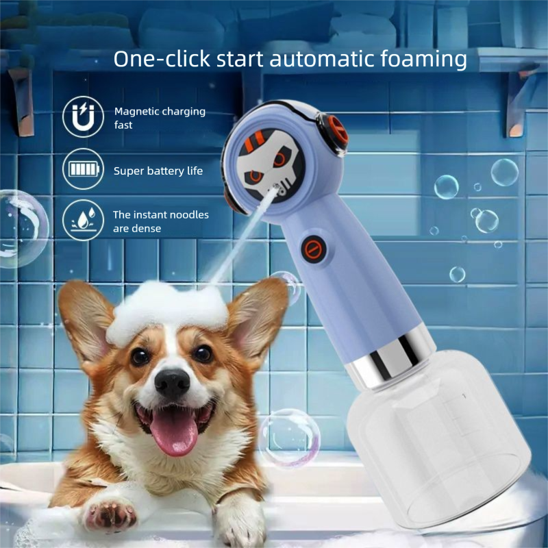 Machine à bulles électrique entièrement automatique pour bain de chien et chat_voghion.com