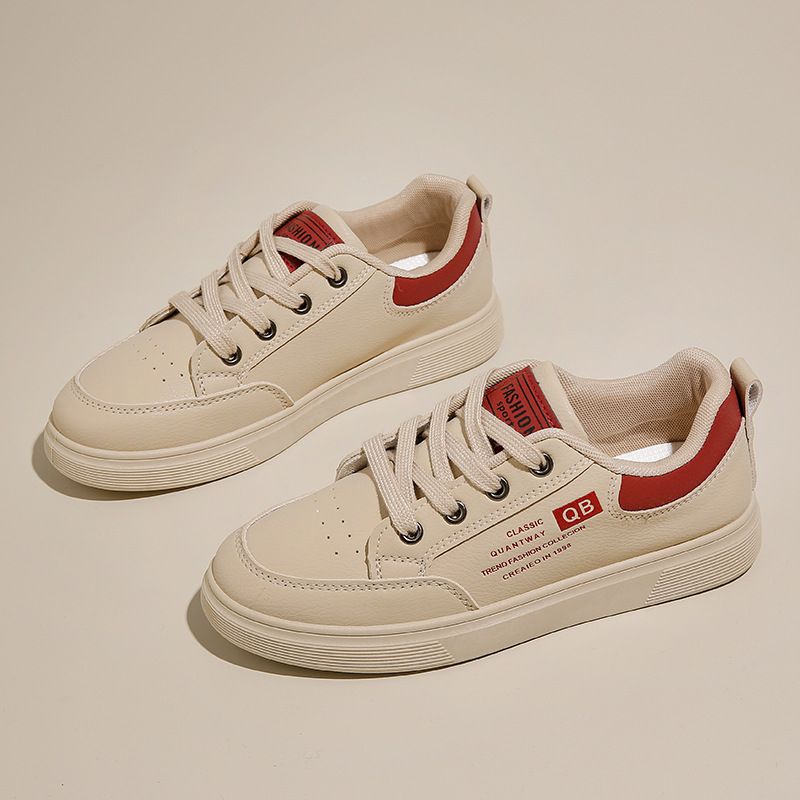 2025 White Sneakers Women, Autumn New Korean Ins Style, Casual Sports Versatile Board Shoes For Female Students, Street_voghion.com