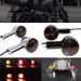 2Pcs Motorrad Hinten Blinker Indikatoren LED Bremslichter Für Harley Sportster 883 XL1200 X48 72 Dyna Roadster 1992-2022_voghion.com