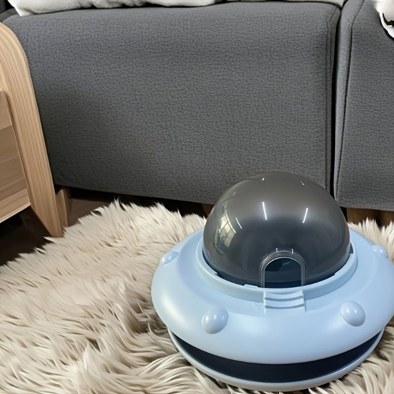Hot New Toy Cat Dog Flying Saucer Pet Automatic Feeder_voghion.com