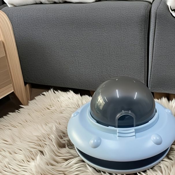 Hot New Toy Cat Dog Flying Saucer Pet Automatic Feeder_voghion.com