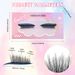 False Eyelashes New Self Adhesive Color Eye Makeup Eyeliner False Eyelashes Party Festival Eyeshadow Stickers Natural Eyelashes_voghion.com