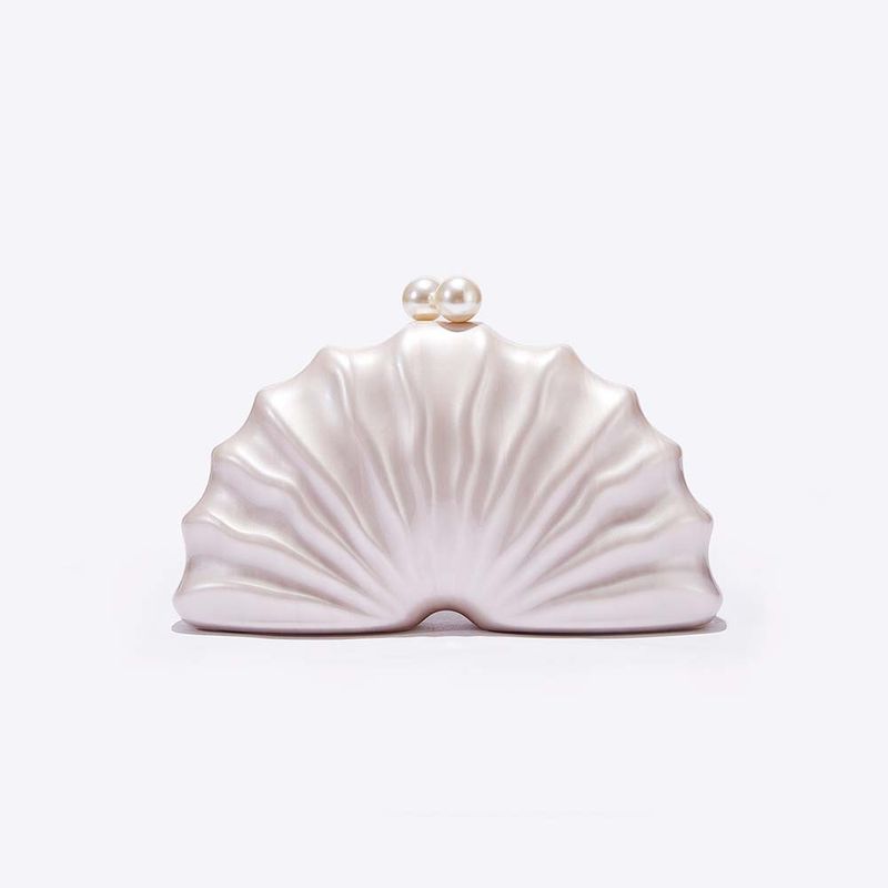 Borsa da donna, borsa diagonale monospalla da donna, borsa a conchiglia in acrilico dalla forma speciale, pochette alla moda per matrimoni e cene_voghion.com