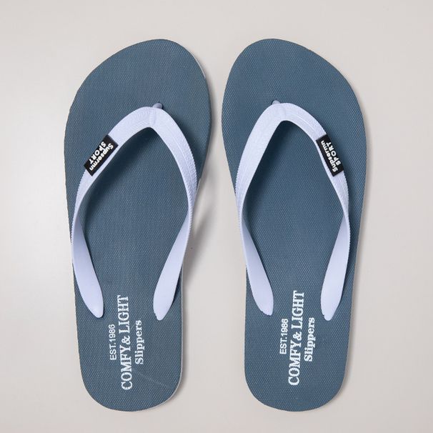 Men's Flat Flip Flop Sandals Comfortable & Stretchy Suitable For Home Sleeper, Vacation, Resort And Beach Outdoor Shoes_voghion.com