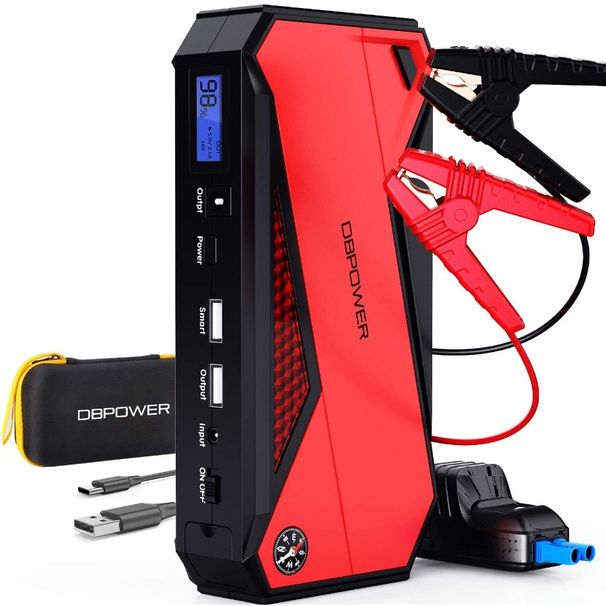 Avviatore portatile per auto DBPOWER 800A Jump 18000mAh_voghion.com