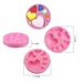 4Pcs Loving Heart Shape Silicone Fondant Mold Diyful Sweet Heart Chocolate Candy Paste Cake Decorating Tool_voghion.com