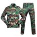 Men's Tactical Camouflage Shirt & Pants Set - Breathable, Durable, Outdoor Training Uniform For Jungle & Military Style_voghion.com