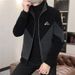 boy Boy Boy 2024 Autumn Winter Korean Style Men's Coat Short Versatile Fashion Woolen Jacket Stand Collar Blazer_voghion.com