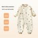 Baby-Einteiler aus dickem Fleece, Kinderpyjama für Herbst und Winter, warmer Baby-Schlafsack, Loungewear der Klasse A_voghion.com