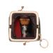 Women's Wallet & Men's Wallet Retro Clip Coin Purse Compact Portable Key Bag Pu Solid Color Coin Storage Bag_voghion.com