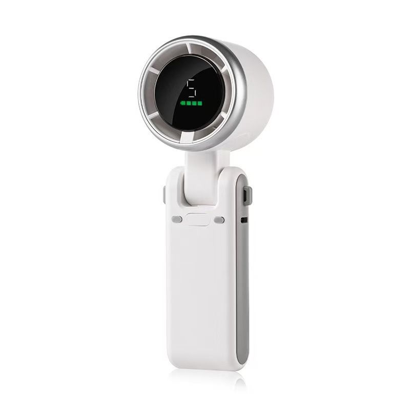 N607 High-Speed Handheld Mini USB Portable Foldable Neck Hanging Powerful Turbo Fan_voghion.com