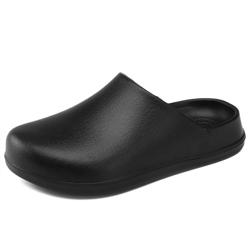Waterproof And Oil-proof Chef Shoes Men's And Women's Fashion Nurse Shoe Covers Feet Work Sandals_voghion.com