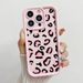 Custodia per iPhone 16 15 13 12 11 14 Pro Max 12 13 Mini 14 15 Plus XR X XS Max Stampa leopardata Opaco Morbido TPU Antiurto Cover per telefono_voghion.com