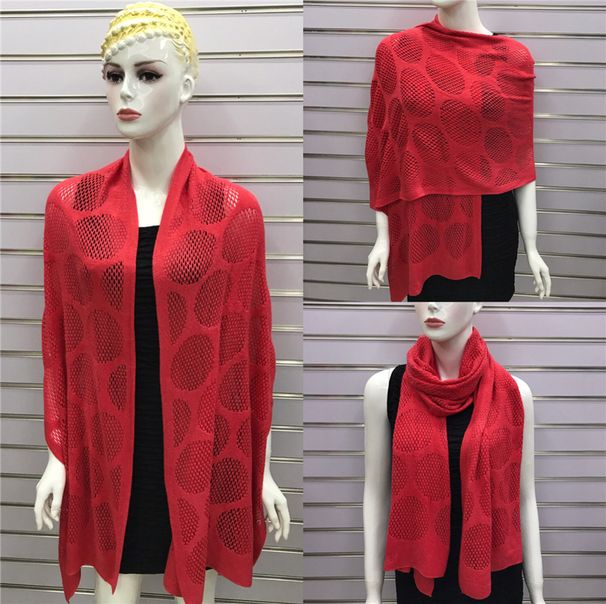 2022 New Knitted Autumn/Winter Women's Korean Solid Color Neck, Woolen Scarf, and Shawl_voghion.com