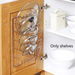 Multi Functional Wall Mounted Pot Lid Rack For Household Kitchen, Perforated With Five Layers_voghion.com