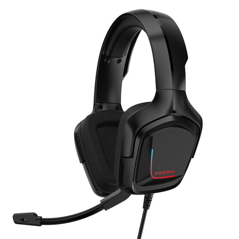 K20 Gaming Headset SeekFunning RGB Gaming Headphones with Noise Cancelling Mic Stereo Surround Sound Compatible with PS4 For Computer Tablets_voghion.com