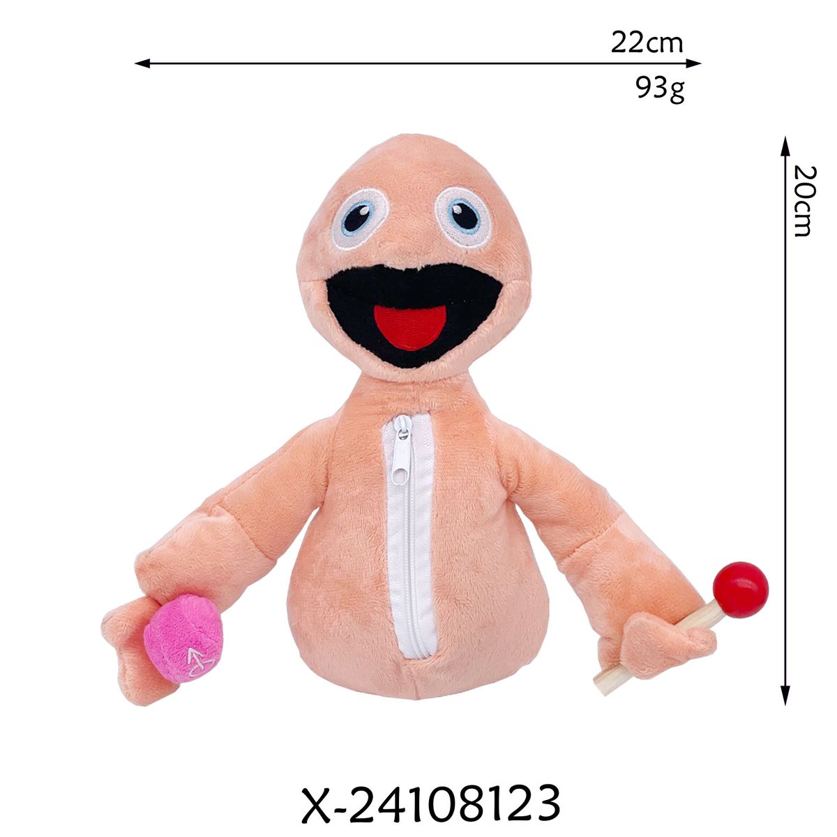 Hide And Seek Plush Toy - Interactive Game Companion For Kids & Collectors, Soft Stuffed Animal With Hidden Surprise, 20cm Cuddly Friend_voghion.com