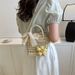 Underarm with niche design, women's 2024 summer new fashionable portable vegetable basket bag, minimalist single_voghion.com