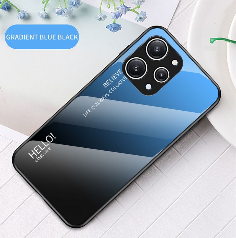 Xiaomi Redmi 12 12C 11A A1 + 10C 10A 10 9A 9C 9 8 8A Redmi K60E K40 Oyun için Degrade Temperli Cam Koruma Kılıfı_voghion.com