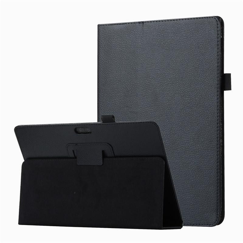 For Microsoft Surface Go 4 2023 Go 3 2021 Go 2 2020 Surface Go 2018 10.5 Inch Two Fold Folio Litchi PU Leather Tablet Case Stand Protective Cover_voghion.com