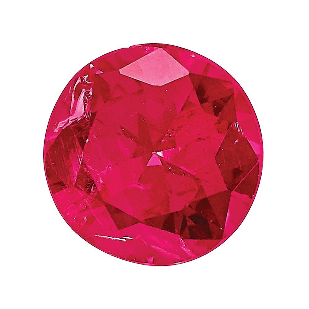 Ruby AA Quality 4mm Round Diamond-Cut_voghion.com