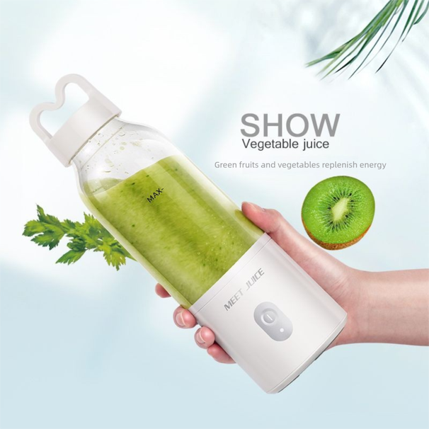 MEET JUICE Internet-Promi-Entsafter, vollautomatischer tragbarer Mini-Entsafterbecher, Saftmaschine_voghion.com