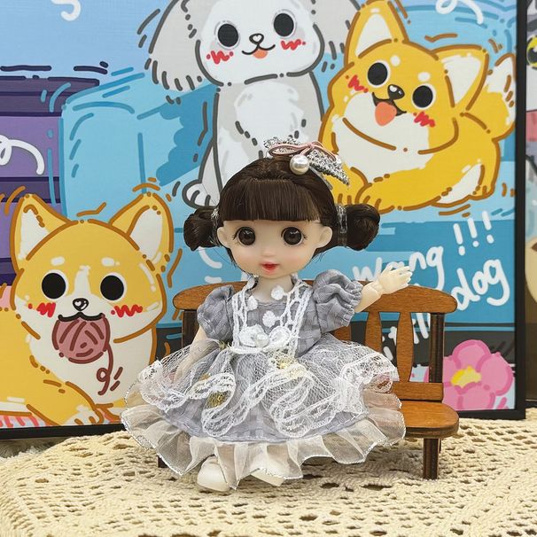 Il set di bambole da 16-17 cm può essere trasformato in una bambola a 8 punti, bambola coreana, giocattolo per bambini._voghion.com