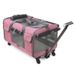 Cat Outing New Portable Trolley Box Removable Universal Wheel Breathable Foldable Large Capacity Pet Bag_voghion.com
